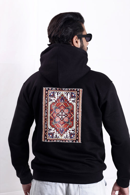 Siyah Afsaana Hoodie